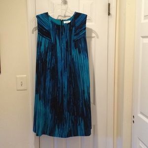 Calvin Klein sleeveless print dress